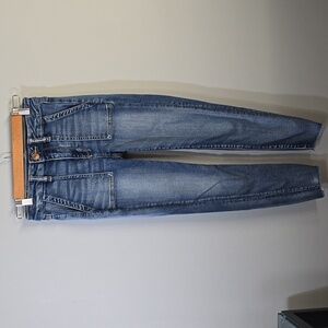 American Eagle Outfitters Jeans Womens Size 4 Blue High Rise Jegging Crop